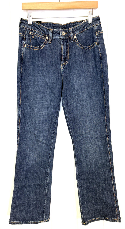 Straight Leg Denim Jeans