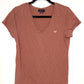 Solid V-Neck T-Shirt