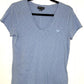Solid V-Neck T-Shirt