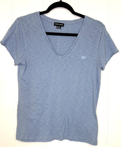 Solid V-Neck T-Shirt