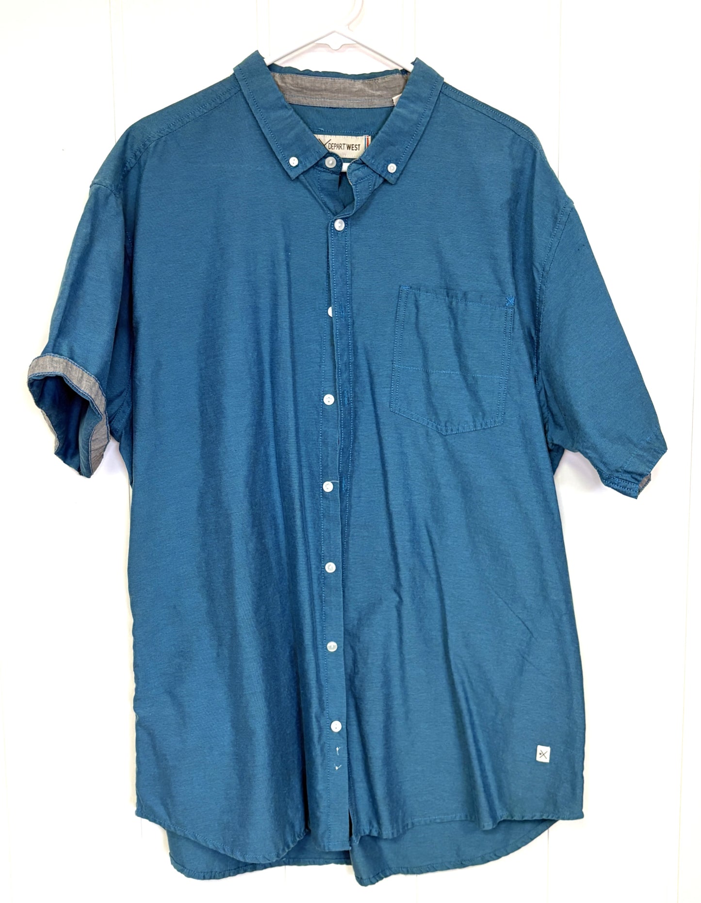 Depart West SS Button Down