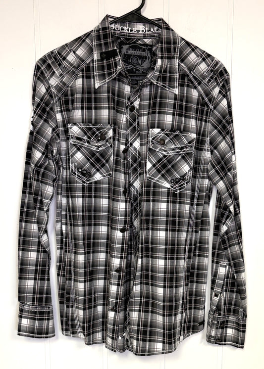 BKE Plaid LS Button Down