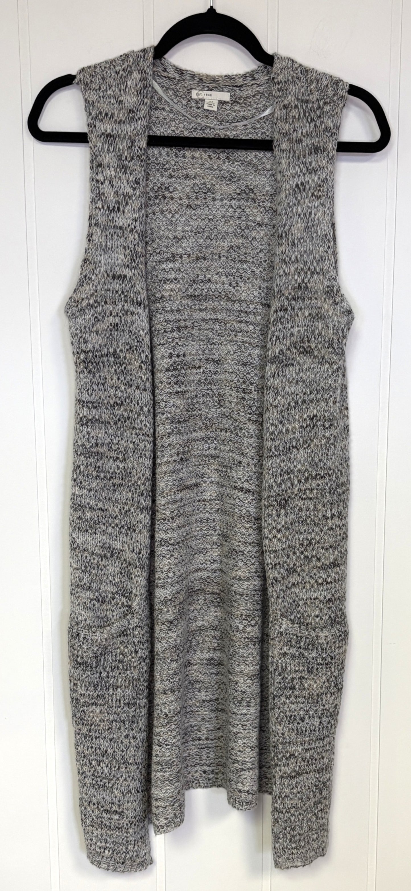 Sleeveless Cardigan Sweater