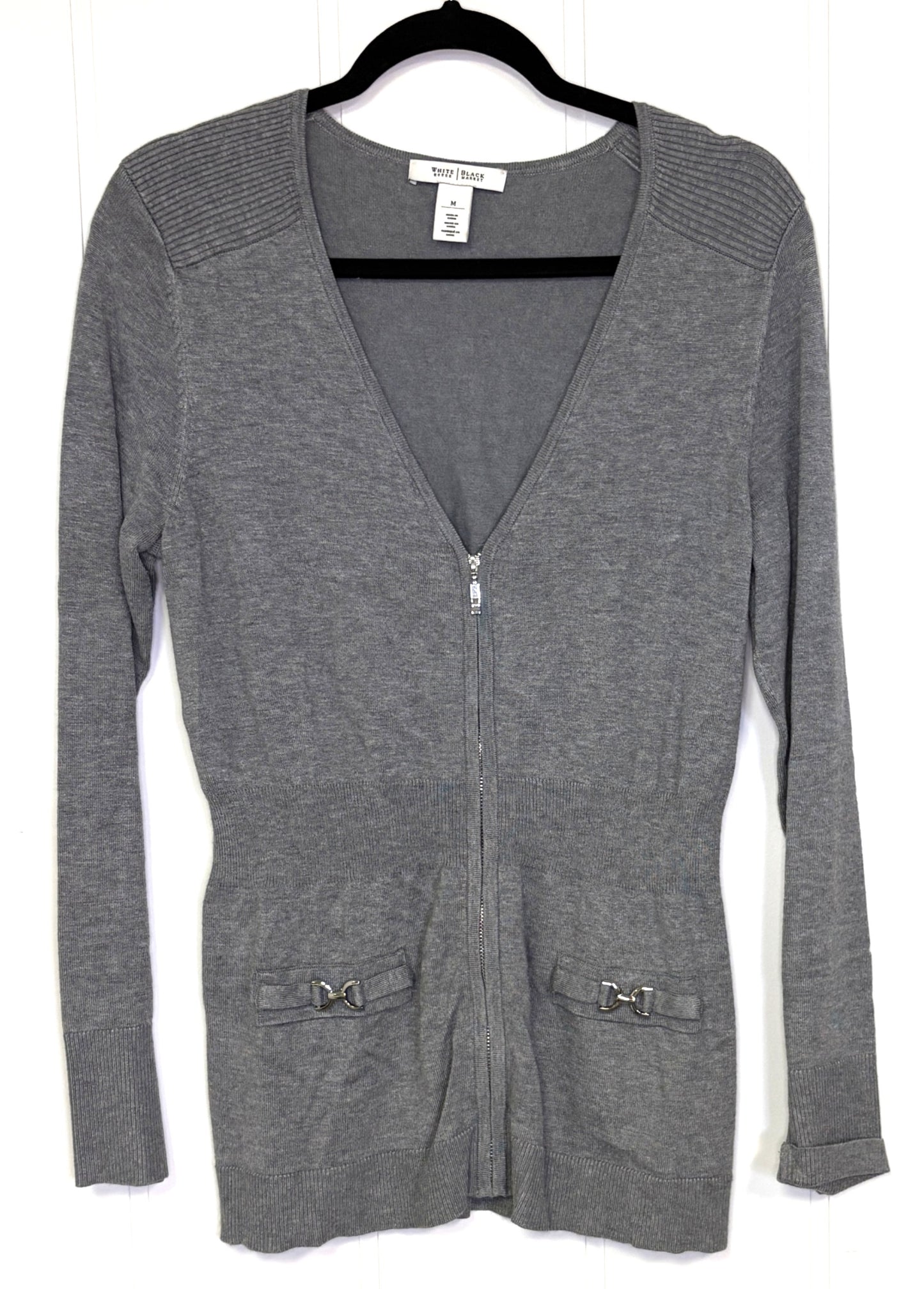Zipper Cardigan Sweater