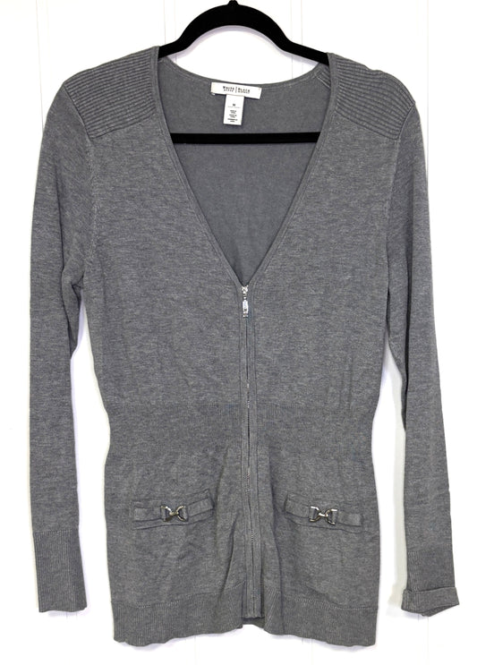 Zipper Cardigan Sweater