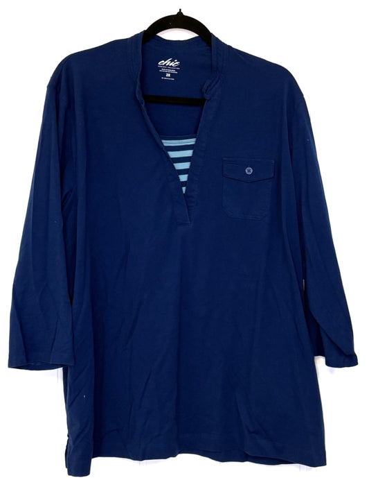 Knit Built-in Layer Top