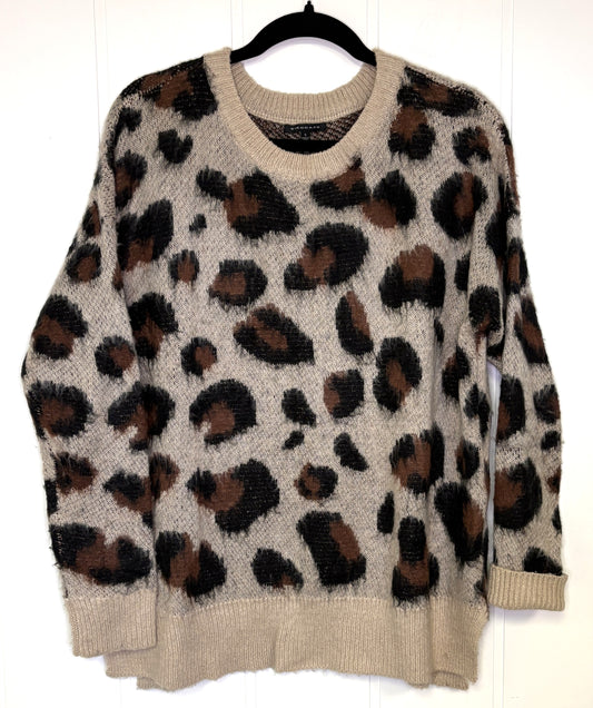 Cheetah Print Sweater