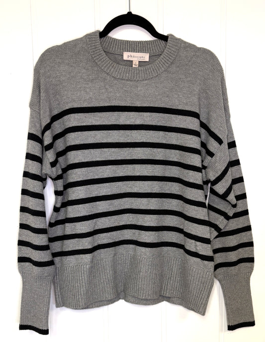 Philosophy Stripe Sweater