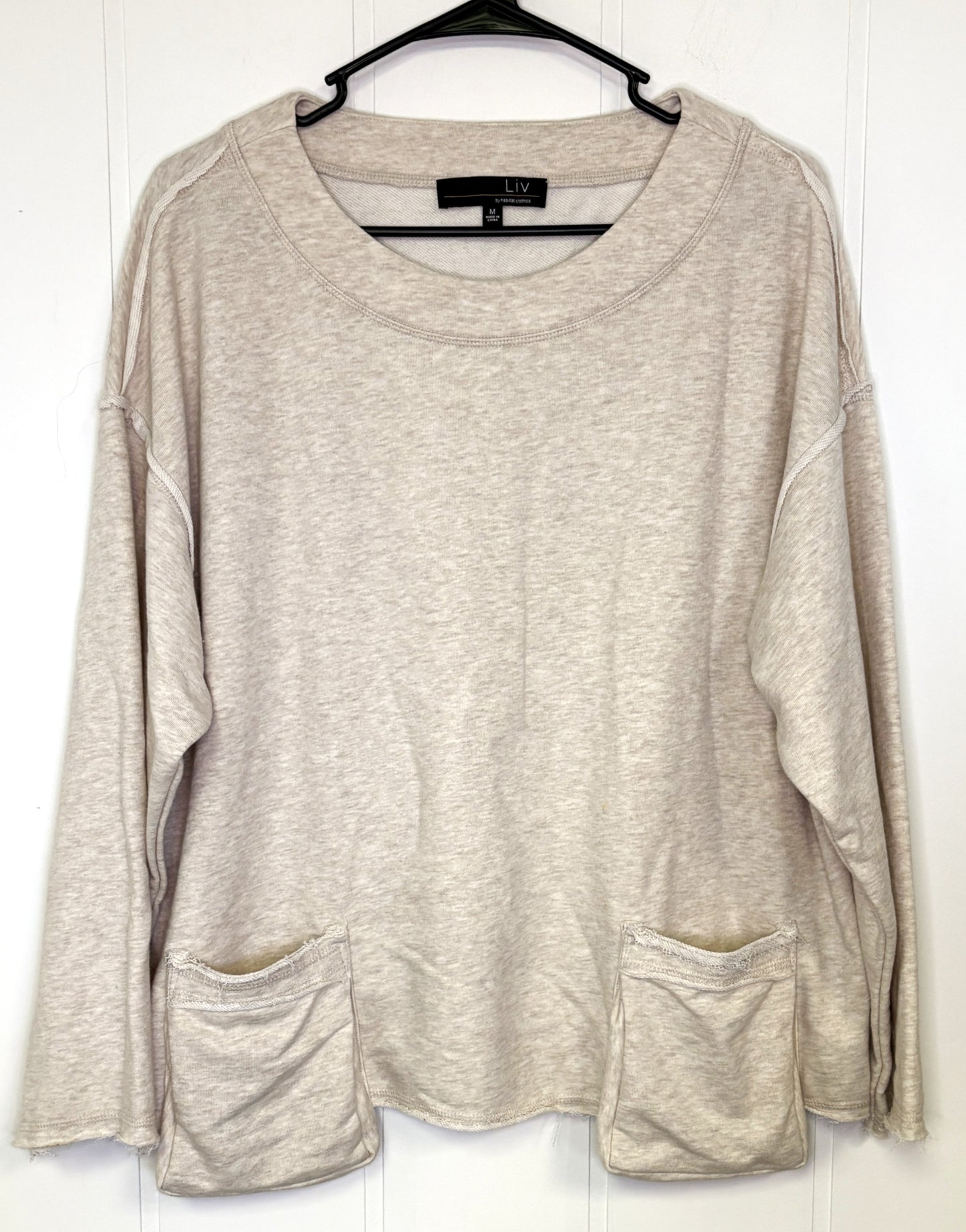 Pullover Sweater w/Pockets