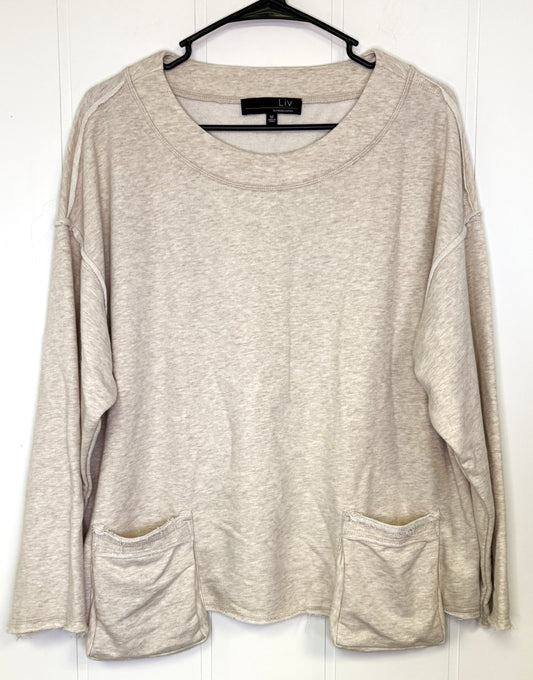 Pullover Sweater w/Pockets