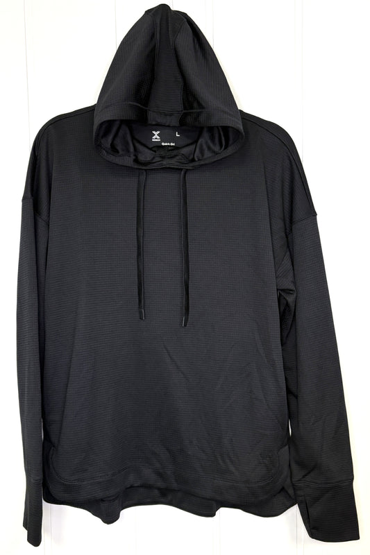 Quick-Dri Waffle Print Hoodie