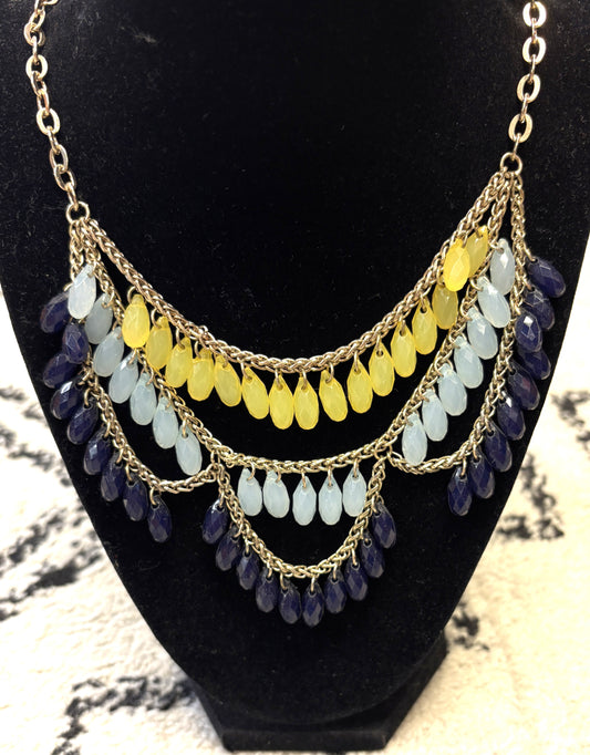 3-Tier Beaded Necklace