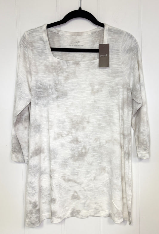 Square-Neck Tie-Dye Tunic