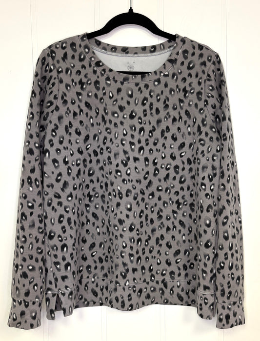 Lightweight Animal Print Sweater