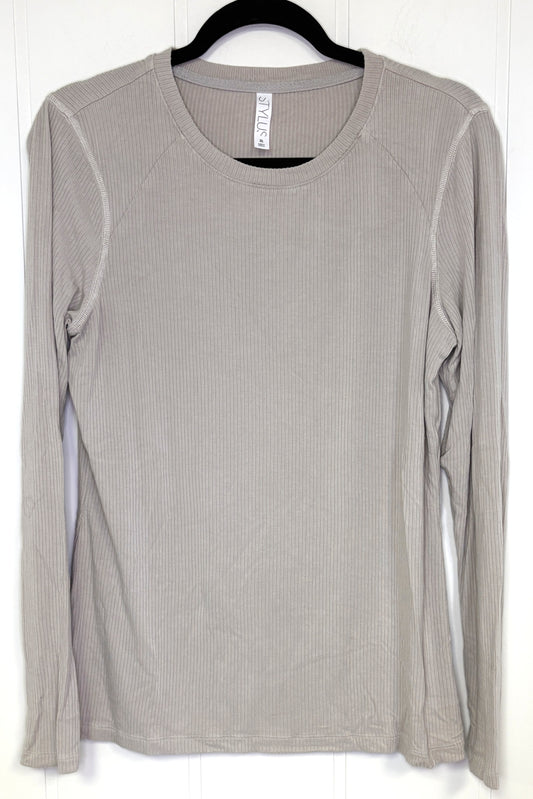 Lightweight LS Ribbed T-Shirt