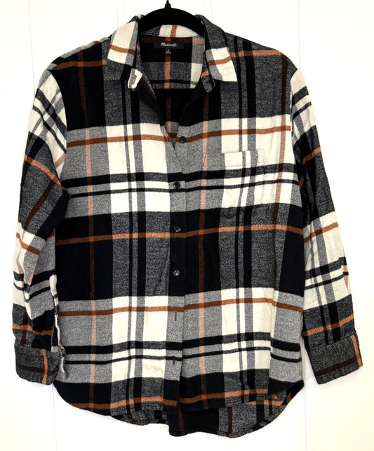 Soft Plaid Button Flannel