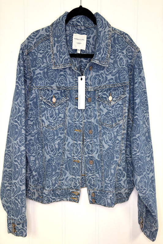 Floral Denim Jacket