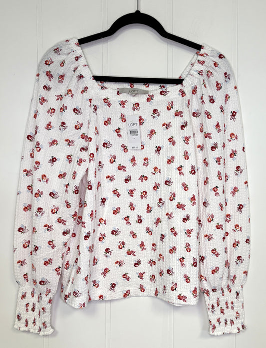 Cold Shoulder Floral Top