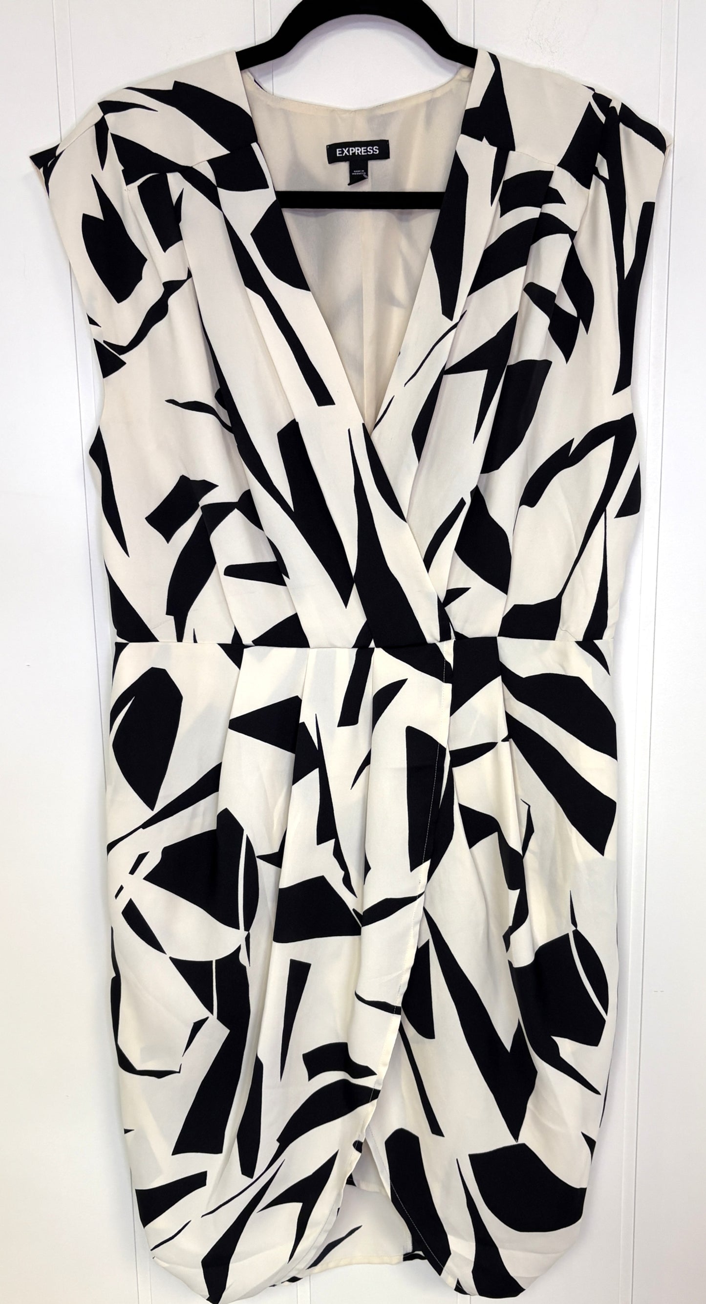 Sleeveless Abstract Dress