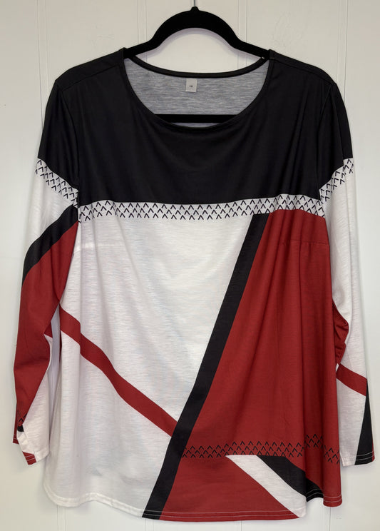 Geometric Pattern Shirt