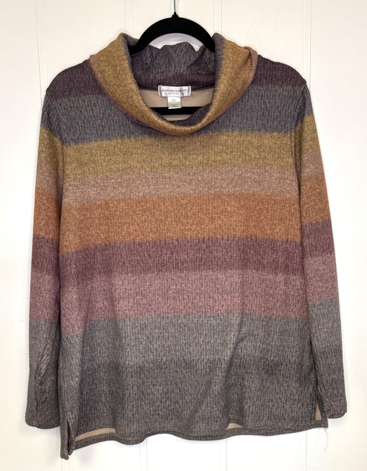 Ombre Cowlneck Sweater
