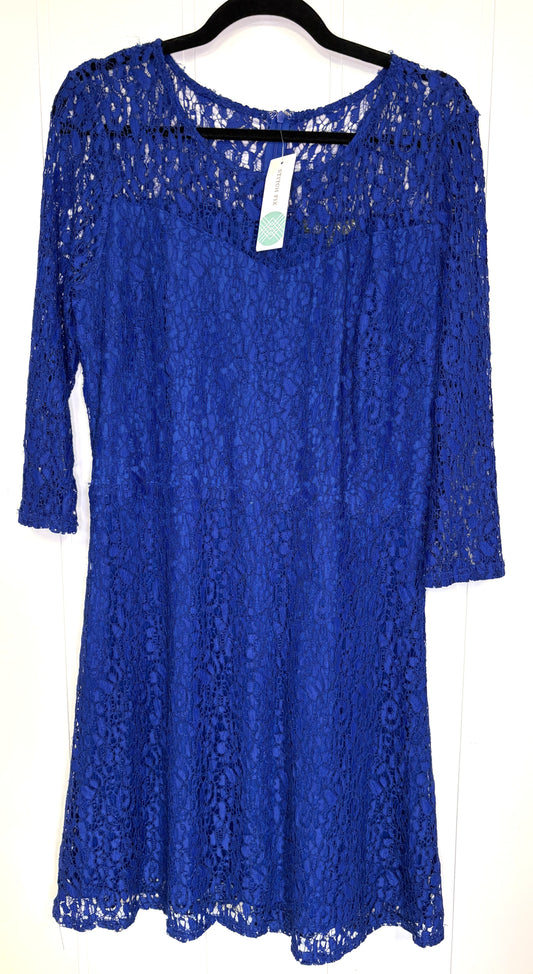 Lace Overlay Dress