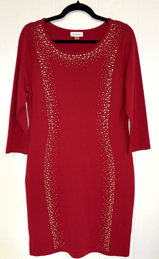 Bedazzled Form Fit Dress