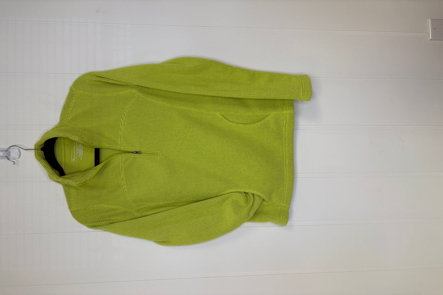 Qtr Zip Waffle Sweater