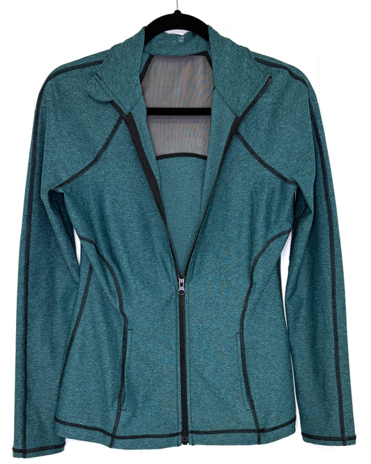Athletic Zip/Mesh Cut Jacket