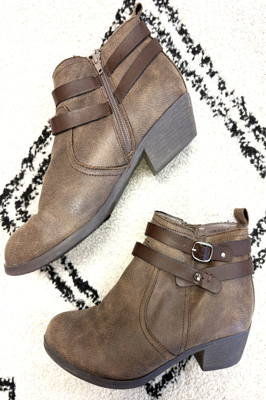 Bamboo Ankle Booties