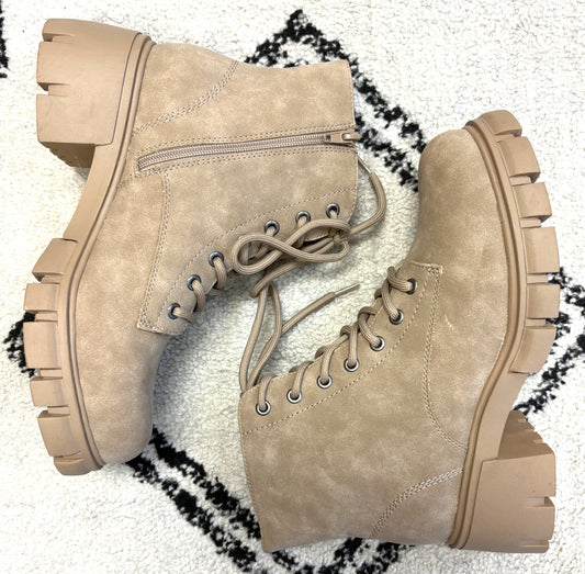 Platform Combat Boots