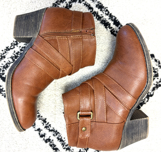 Side Zip Ankle Boots