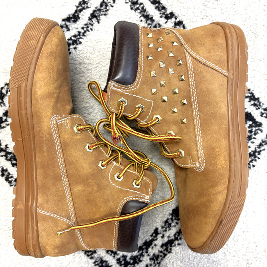 Bedazzled High Top Boots