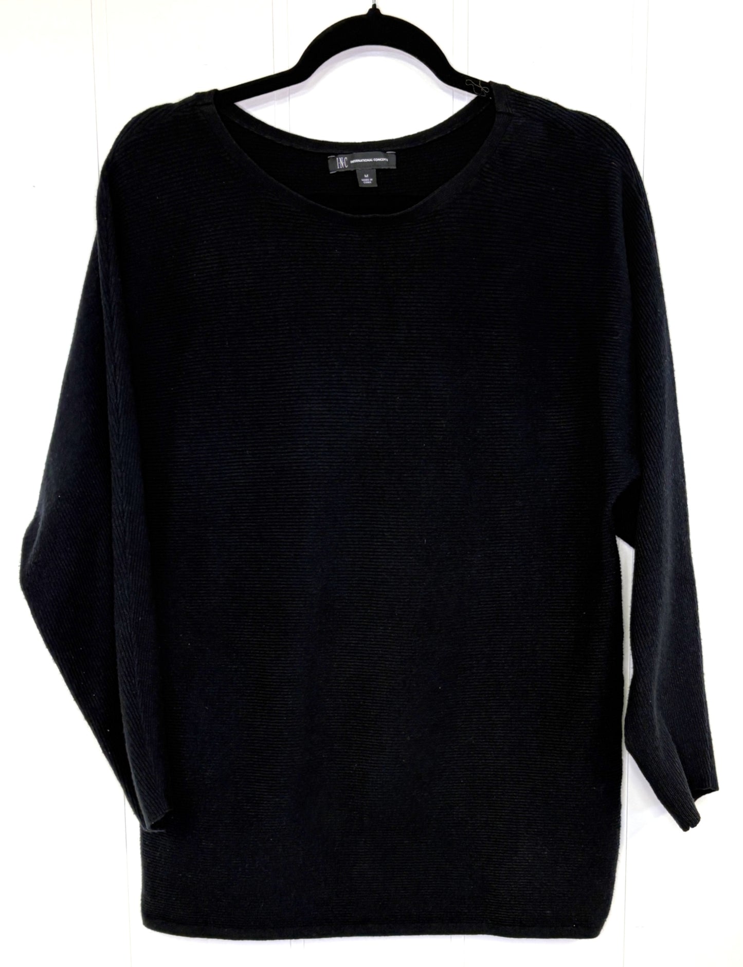 I.N.C Ribbed Tunic Sweater