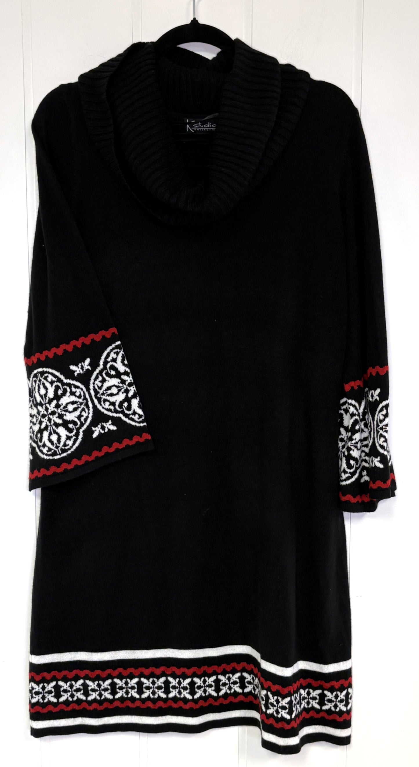Cowlneck Sweater Dress
