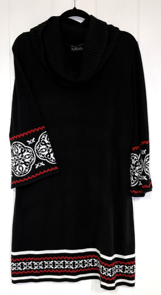 Cowlneck Sweater Dress