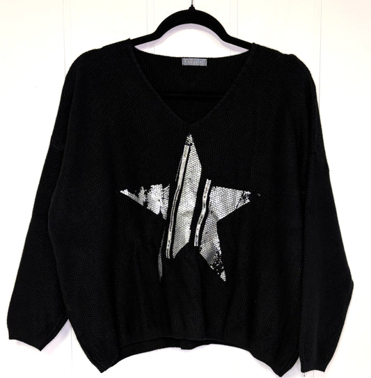 Made In Italy Star Sweater