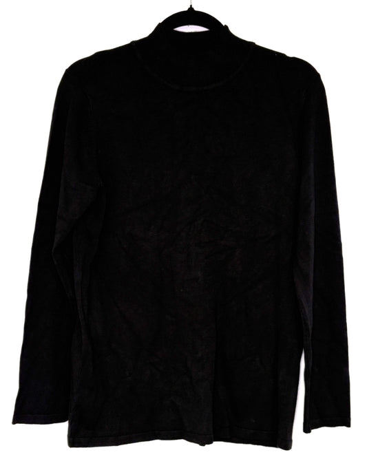 'Multiples' Mock Neck Sweater