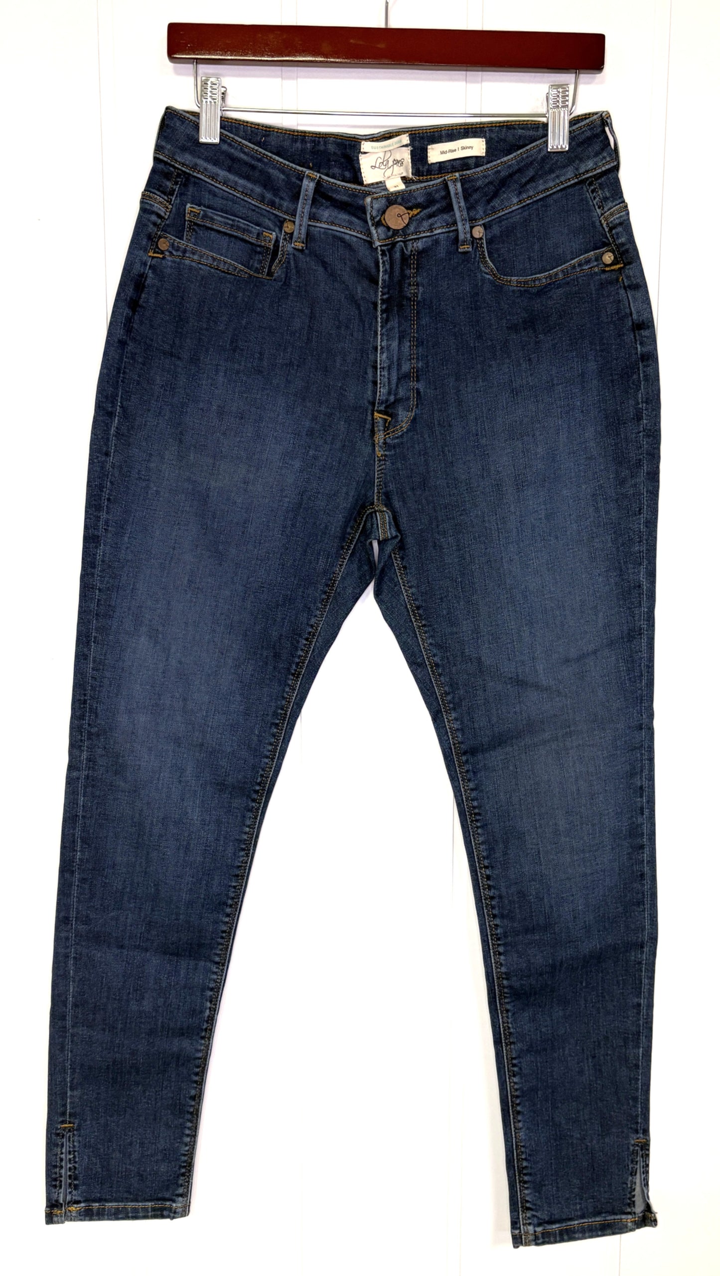 Lola Jeans Mid-Rise Skinny