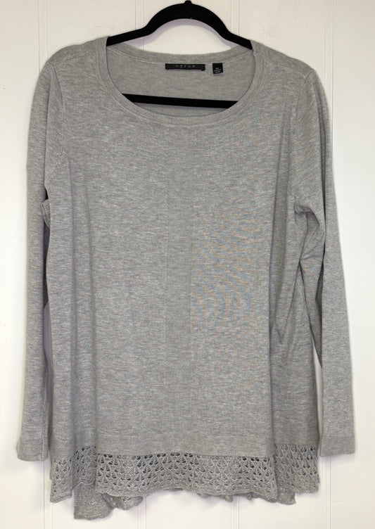 Cyrus Sweater w/Lace Trim