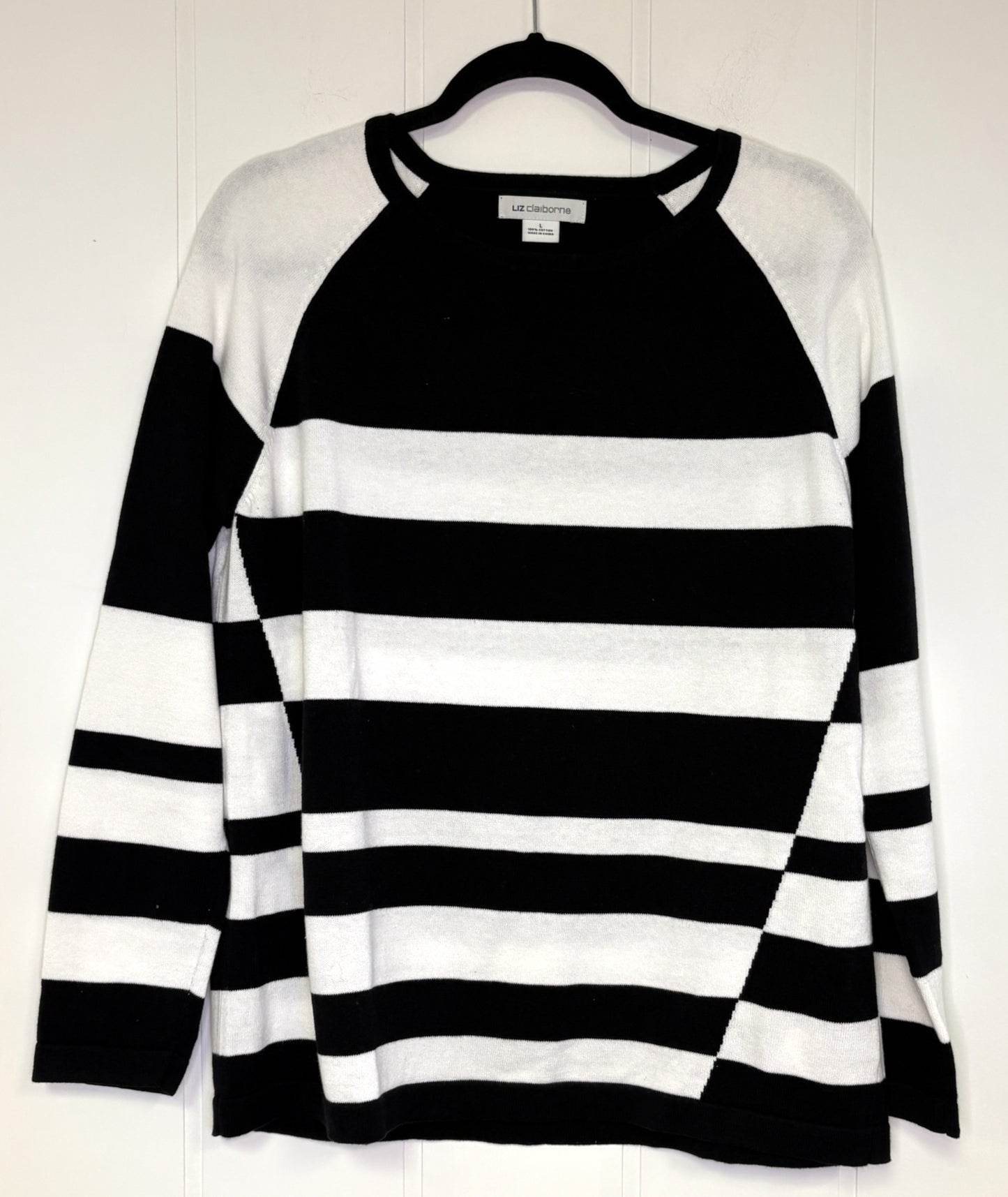 Liz Claiborne Stripe Sweater
