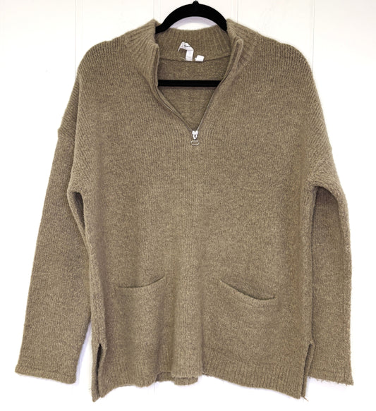 Qtr. Zip Pocket Sweater