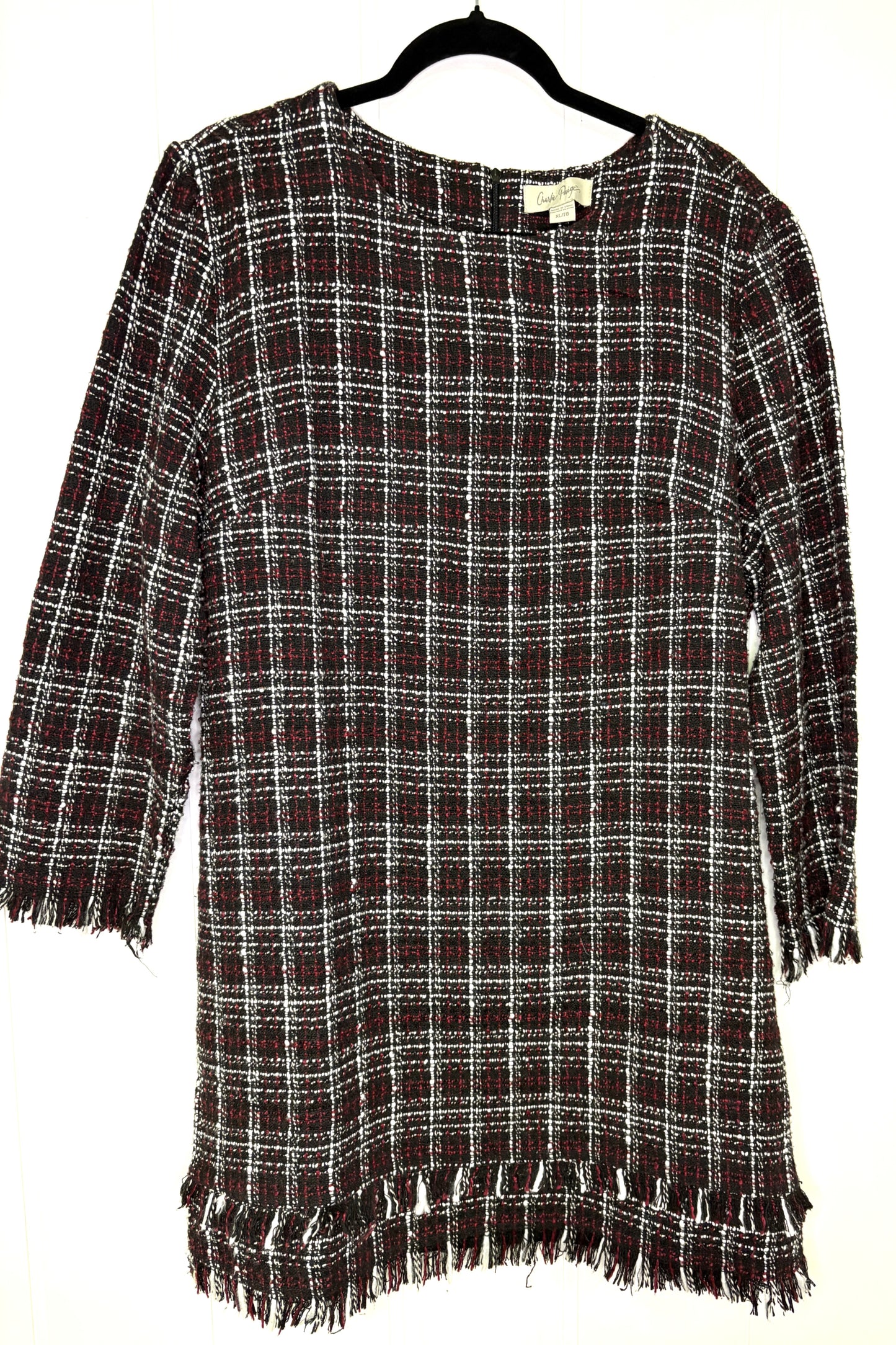 Charlie Paige Tweed Dress