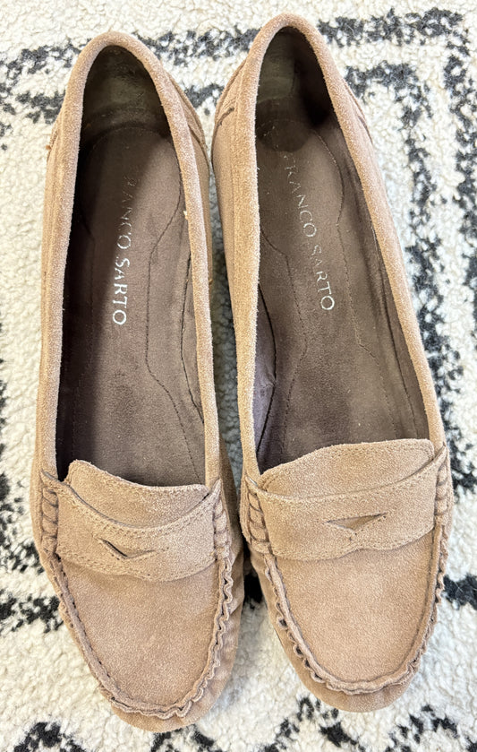 Franco Sarto Suede Loafers