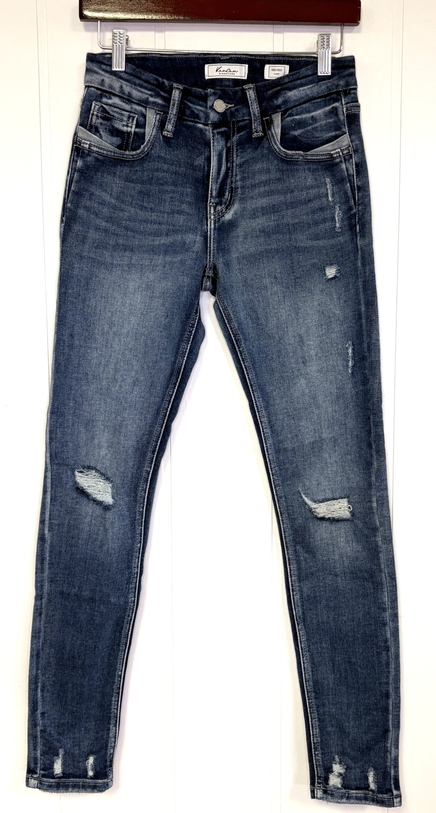 KanCan Distressed Skinny Jeans