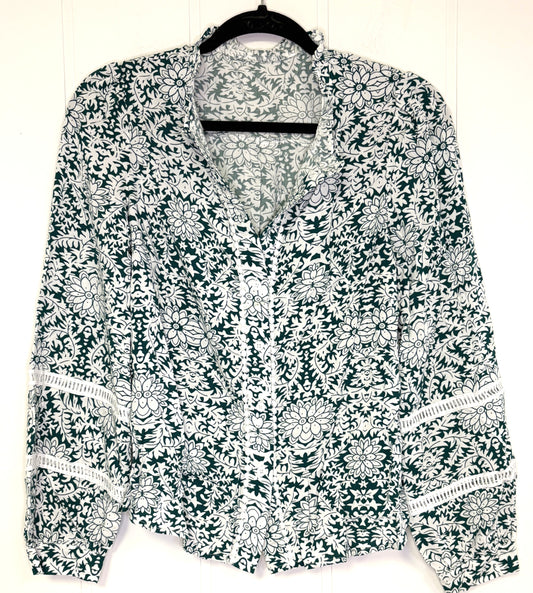 Floral Embroider Blouse