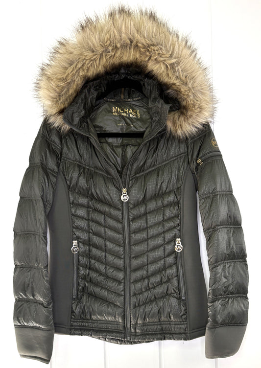 MK Puffer Coat w/Removable Hood