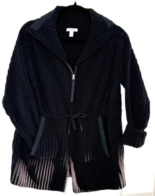 FLX Full Zip Ribbed Sweater