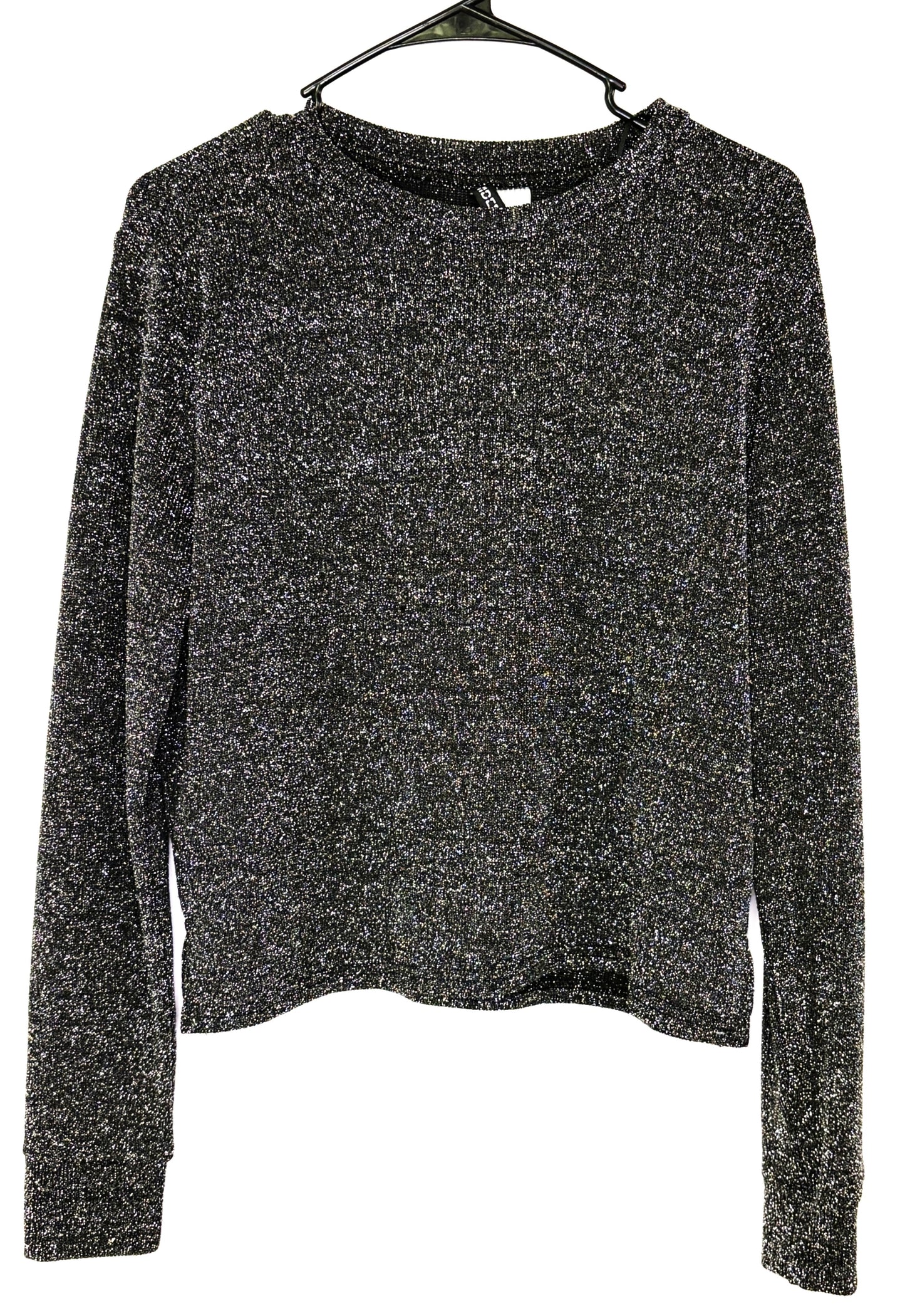 Glittery Long-Sleeved Top