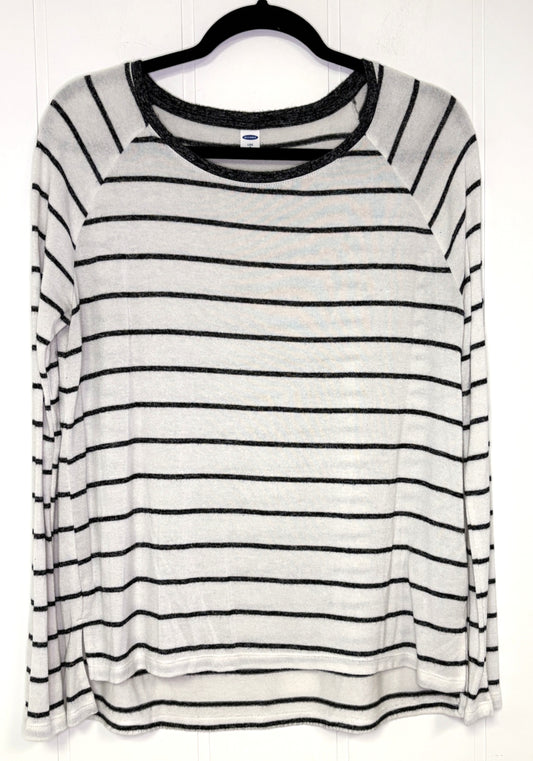 Oversized LS Stripe T-Shirts